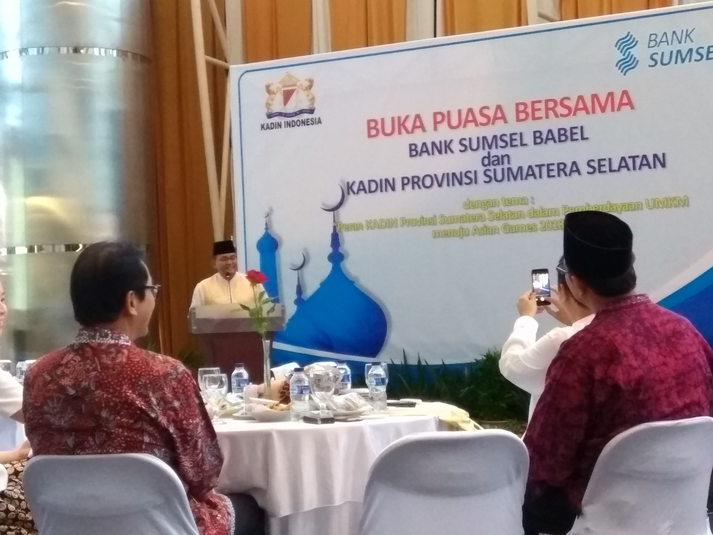 Buka Puasa Bersama Bank Sumsel Babel dan Kadin Provinsi Sumatera Selatan